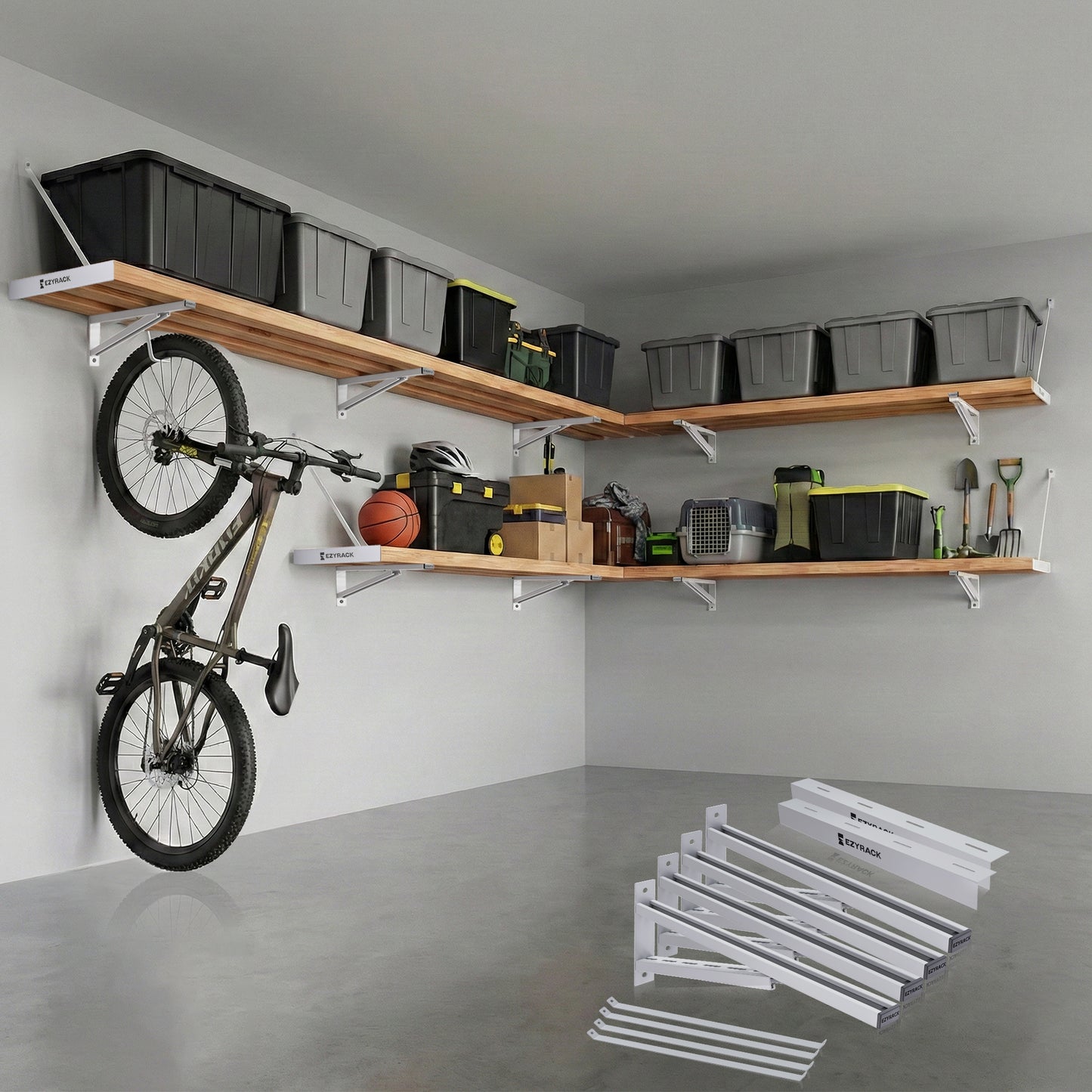 Ezyrack Flexi Shelf Timber Pro