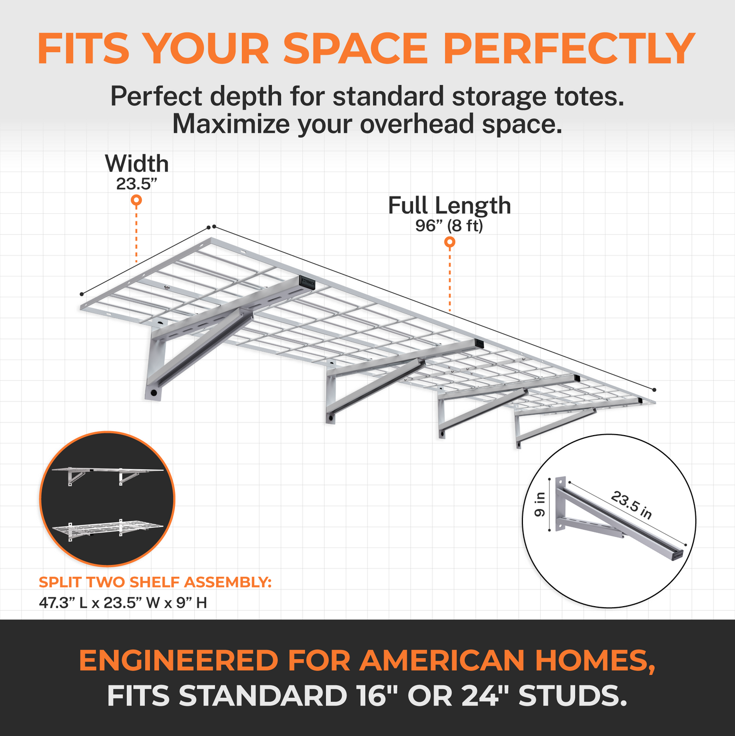 Ezyrack Metal Shelf