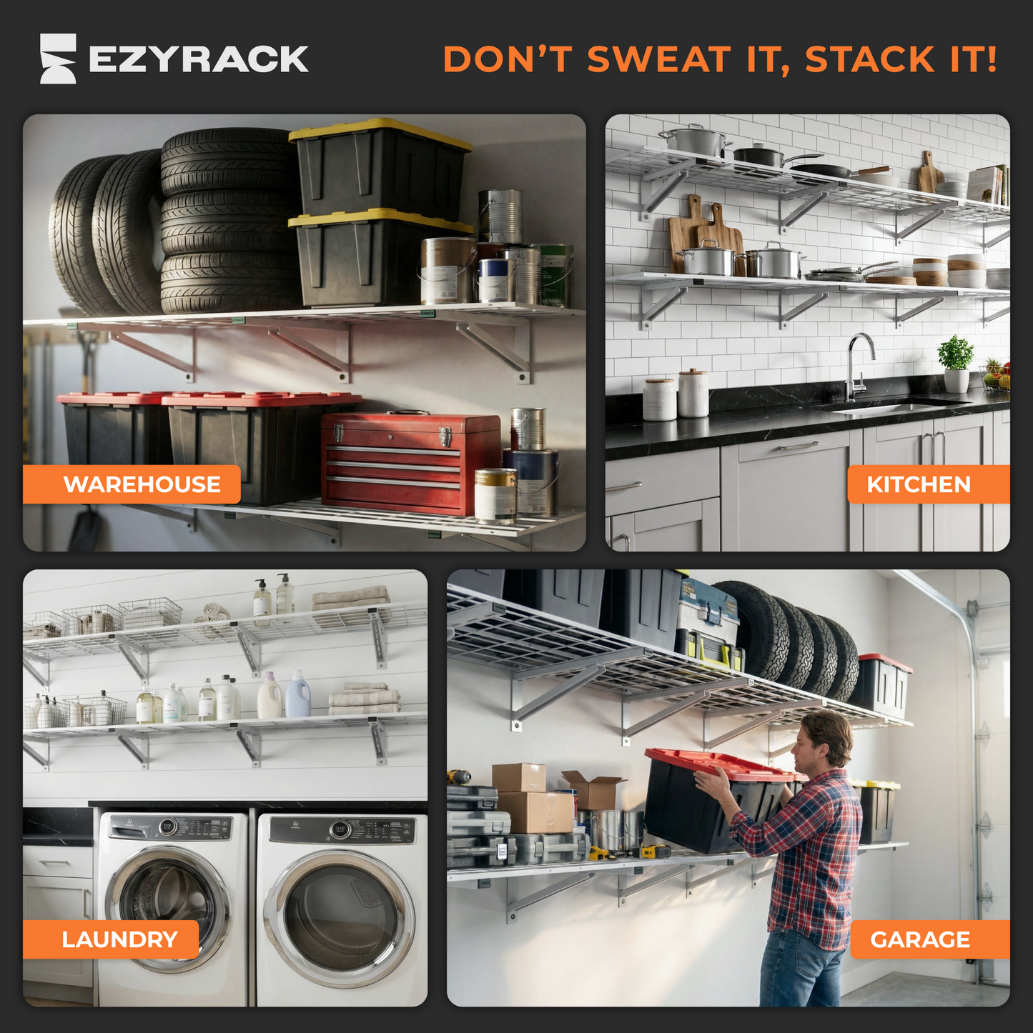 Ezyrack Metal Shelf